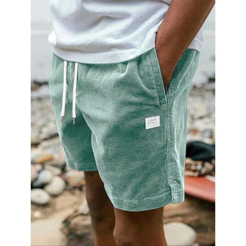Men's Retro Cropped Trousers | Split Hem Drawstring Waist XS-3XL