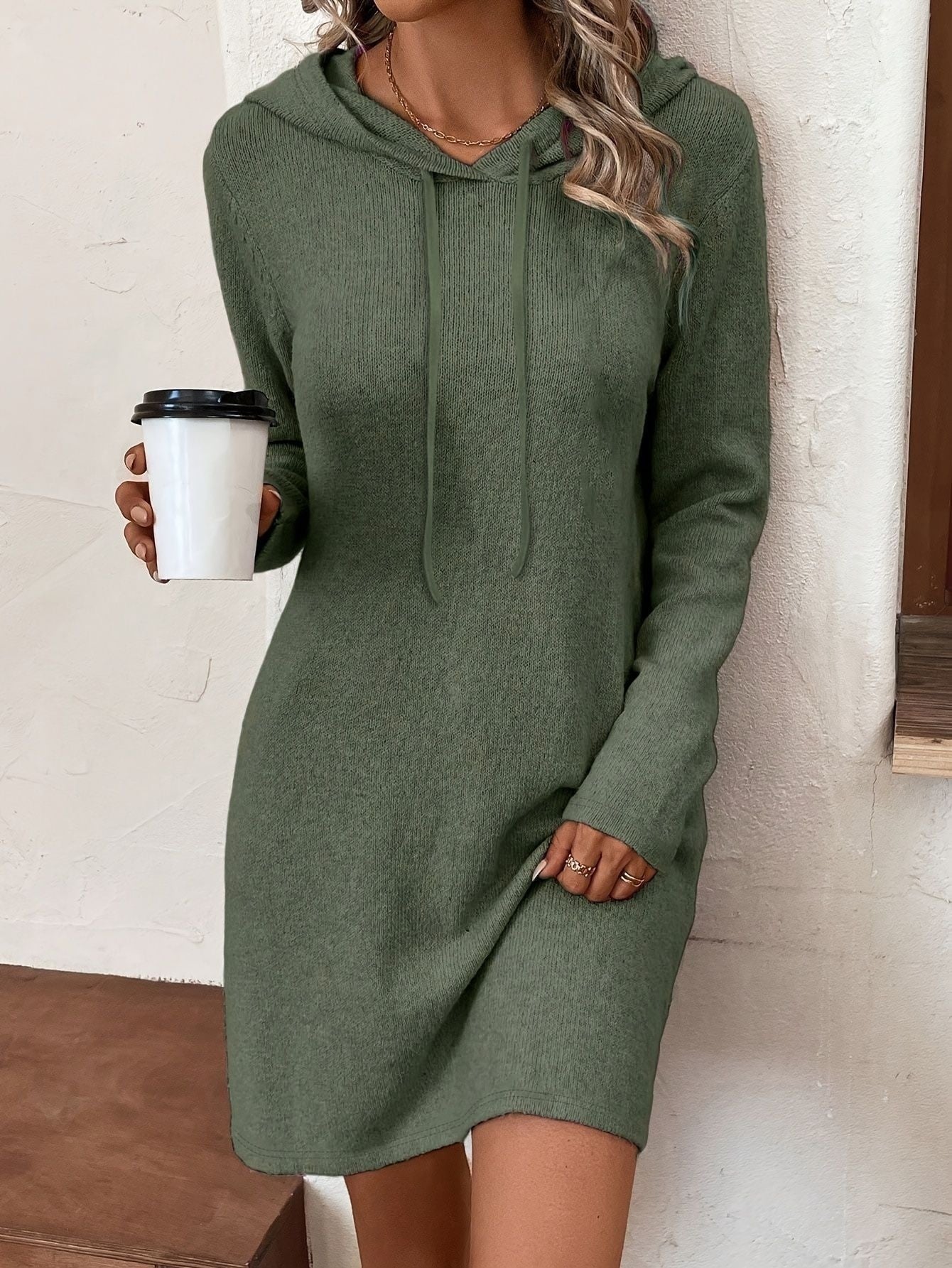 Women's Long Sleeve Bodycon Midi Dress – 7 Colours | S–2XL