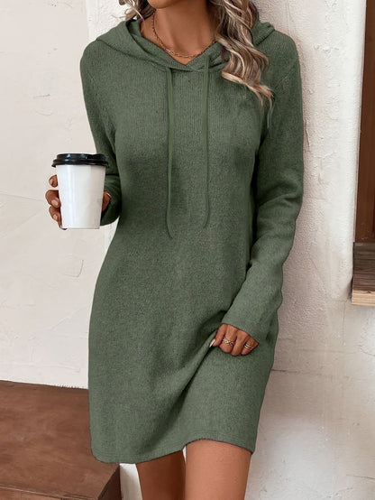 Women's Long Sleeve Bodycon Midi Dress – 7 Colours | S–2XL