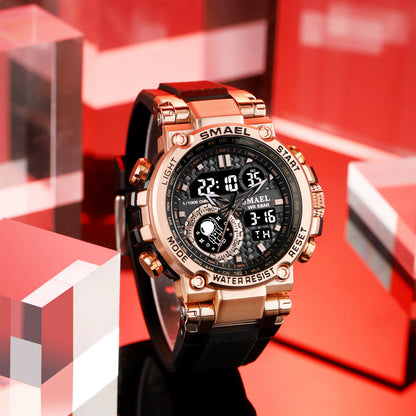 Men's Tactical Sport Digital Watch - Large Dial & Multi-Function