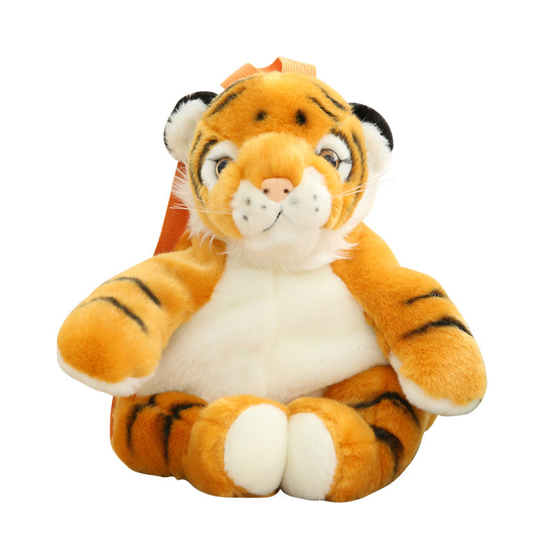 Kids' Plush Animal Backpack – 40cm Stuffed Cartoon Bag, 8 Designs