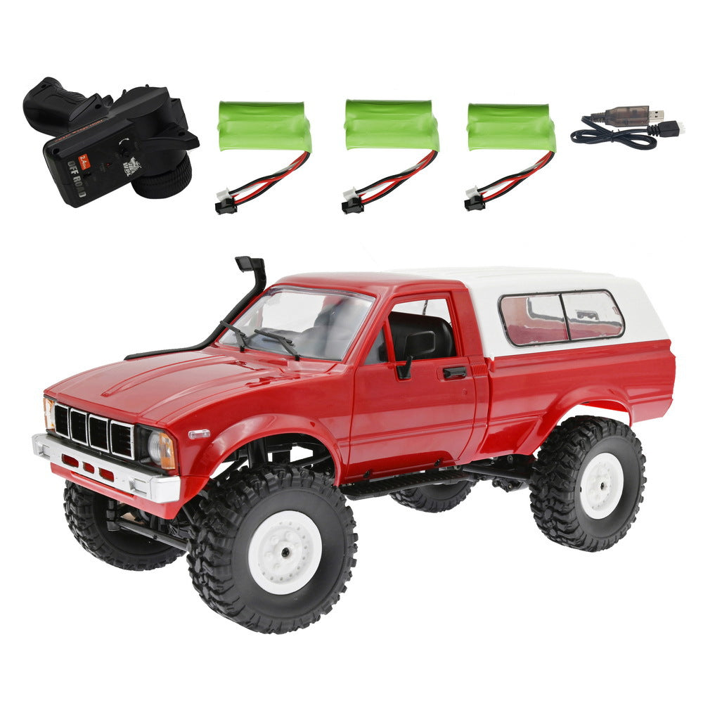 1:16 Scale RC Rock Crawler Pickup Truck | 4WD Off-Road