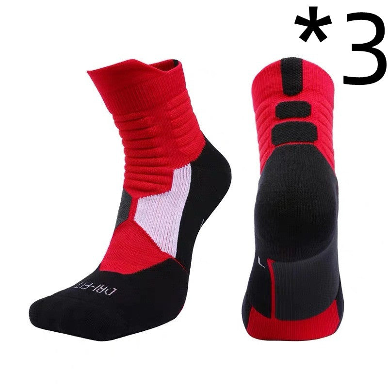 Men's Elite Basketball Socks – Combed Cotton & Nylon
