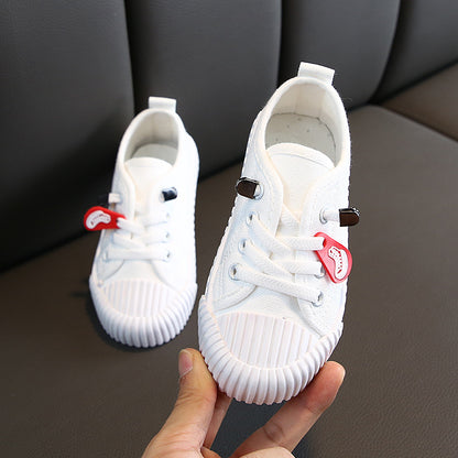 Children's Canvas Shoes | Breathable Non-Slip | Sizes 21-25