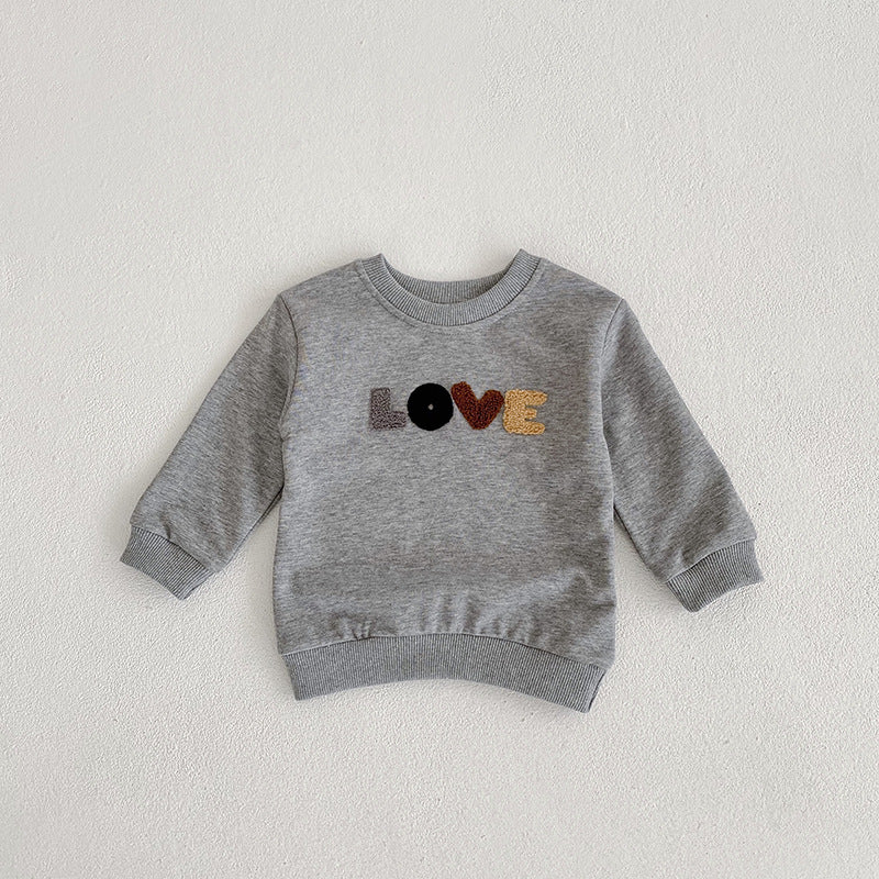 Children's Cartoon Print Cotton Sweatshirt | Baby & Toddler Round Neck Top