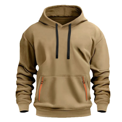 Men's Fleece-Lined Pullover Hoodie – Extra Thick Winter Sweatshirt | 5 Colours | Sizes S–2XL