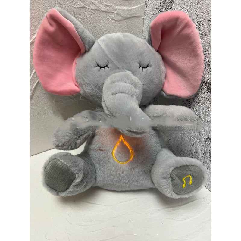 Breathing Rabbit Soothing Sensory Plush Toy With Relieve Anxiety Bunny Comforter Breathes For Newborn Conciliate Baby