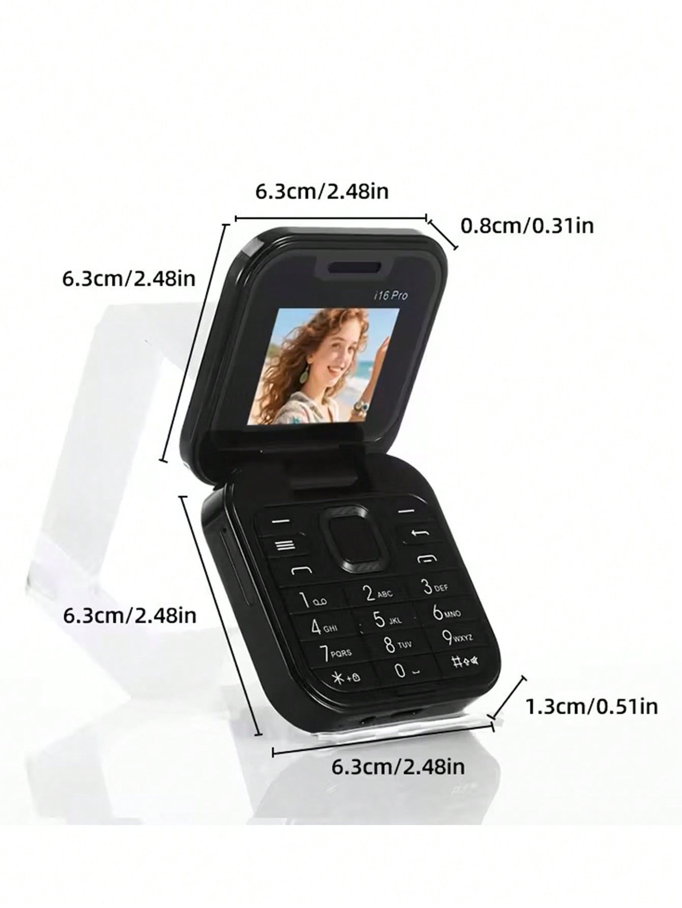 2G Foldable Feature Phone | Dual SIM Travel & Backup Handset