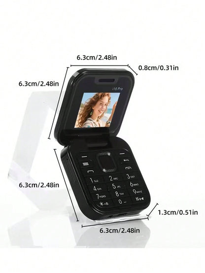 2G Foldable Feature Phone | Dual SIM Travel & Backup Handset