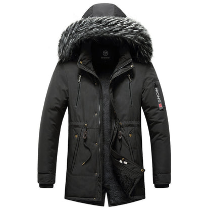 Men's Hooded Cotton-Padded Coat | Casual Winter Outerwear