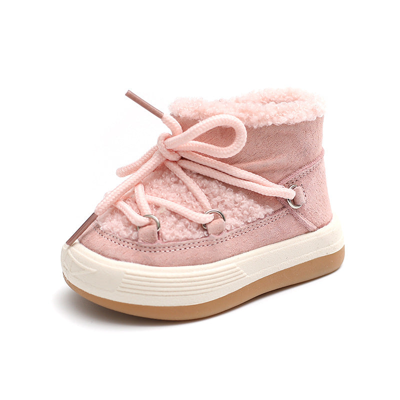 Baby & Toddler Plus Velvet Warm Cotton Shoes