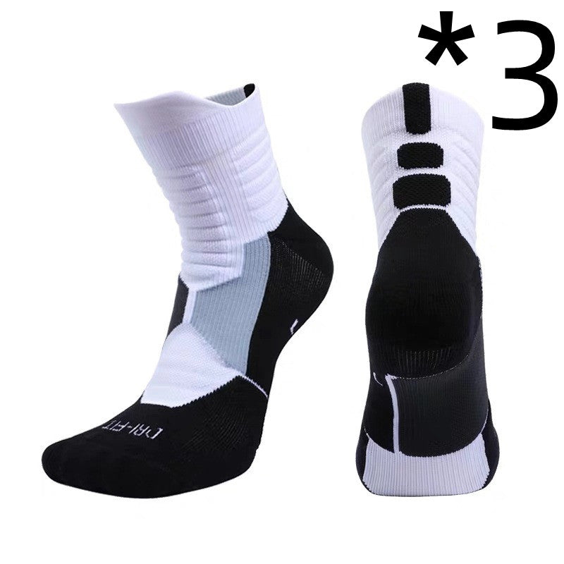 Men's Elite Basketball Socks – Combed Cotton & Nylon