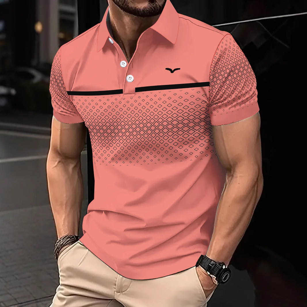 Men's Slim Fit Short Sleeve Polo Shirt | 7 Colours S-3XL