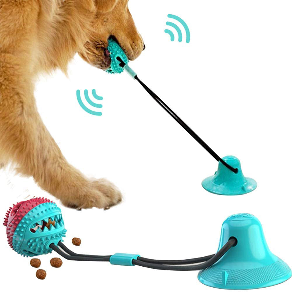 Suction Cup Tug & Chew Dog Toy Ball