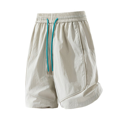 Men's Ice Silk Cooling Sports Shorts | Stretch Cropped S-3XL
