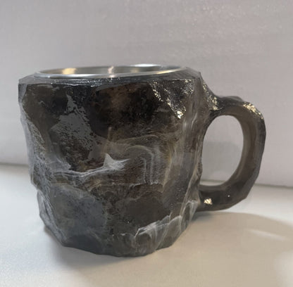 400ml Mineral Crystal-Effect Resin Coffee Mug