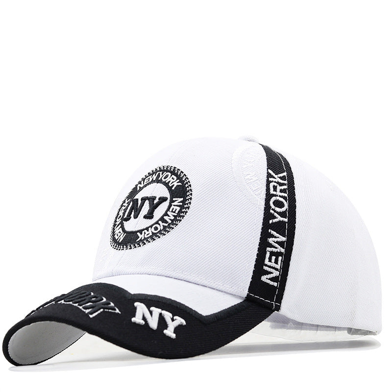 Unisex Embroidered Baseball Cap - Curved Brim Adjustable