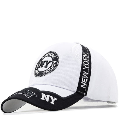 Unisex Embroidered Baseball Cap - Curved Brim Adjustable