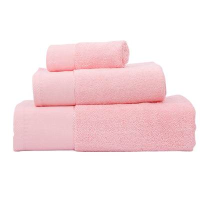 Cotton Hotel Towel Gift Set | 3-Piece Bath, Face & Square Towel Bundle