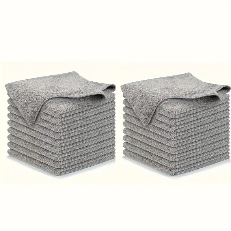 Microfibre Cleaning Cloths | Multi-Purpose | Kitchen, Car & Home | Pack of 5, 10 or 20