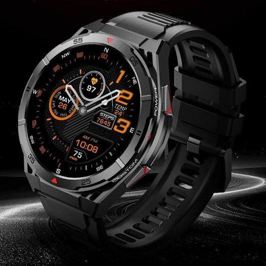 Dual-Band GPS Smartwatch – IPS, Bluetooth Calling, 15–21 Day Battery