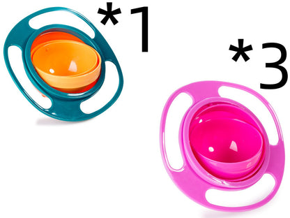 360° Rotating Spill-Proof Baby Bowl