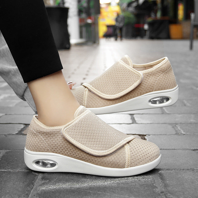 Breathable Mesh Velcro Sneakers | Anti-Slip | EU 35-44