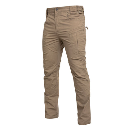 Men's Loose-Fit Multi-Pocket Cargo Trousers | Cotton Workwear