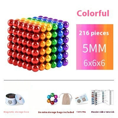 5mm Neodymium Magnetic Balls 216-Piece Fidget Set - JParker Collections