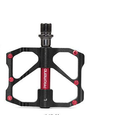 Aluminium-Magnesium Carbon Bearing Bicycle Pedals – M86C MTB & R87C Road Black, Red & Silver