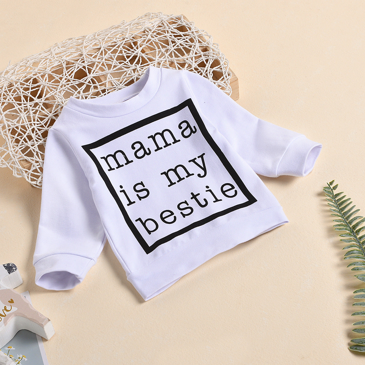 Children's Mama Slogan Pullover Sweatshirt | Unisex Kids Top