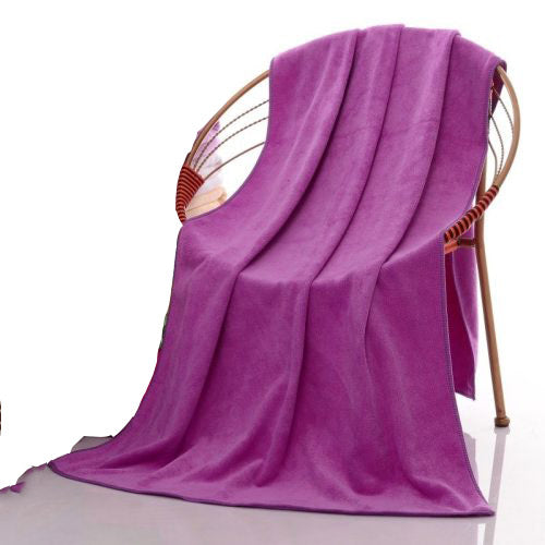 Superfine Microfibre Bath Towel 70x140cm | Fast Drying, 14 Colours