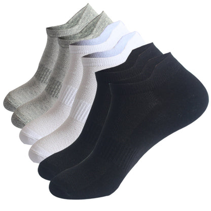 Men's Sports Mesh Socks 3-Pack | Breathable Cotton