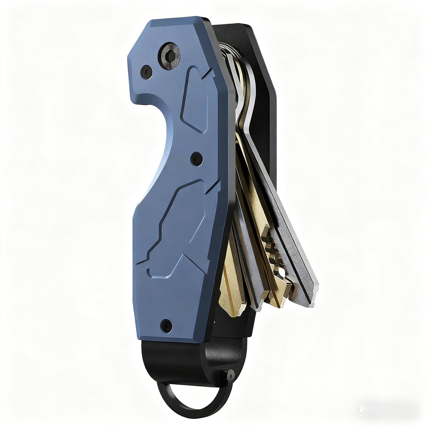 Aluminium Alloy Storage Keychain | Key Organiser 6 Colours | JP Collections