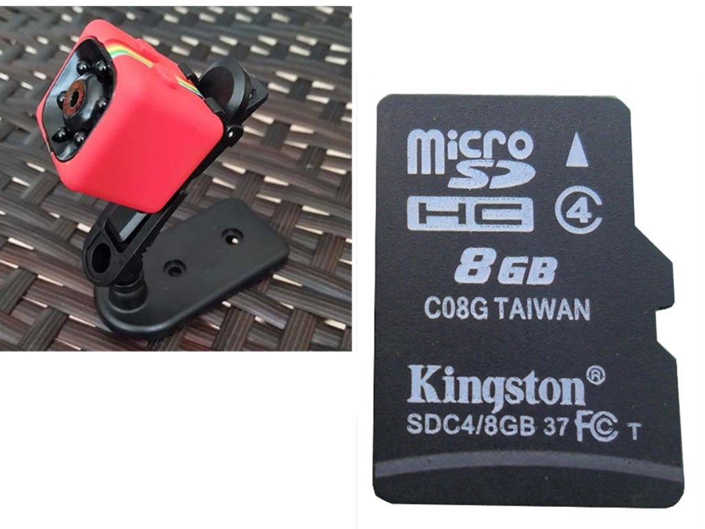 SQ11 Mini Hidden Camera — HD 1080P Night Vision with Motion Detection