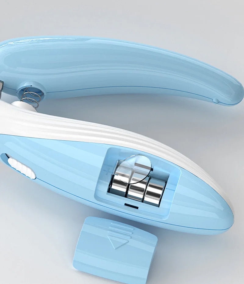 LED Pet Nail Clippers | Stainless Steel Claw Trimmer for Dogs & Cats