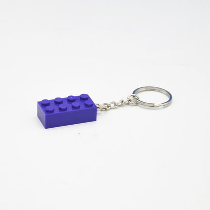 Mini Building Block Keychain Pack of 30 | ABS Brick Pendant | JP Collections