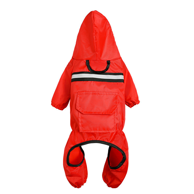 Pet Reflective Raincoat | Dogs & Cats | 4 Colours & 5 Sizes