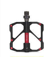 Aluminium-Magnesium Carbon Bearing Bicycle Pedals – M86C MTB & R87C Road Black, Red & Silver