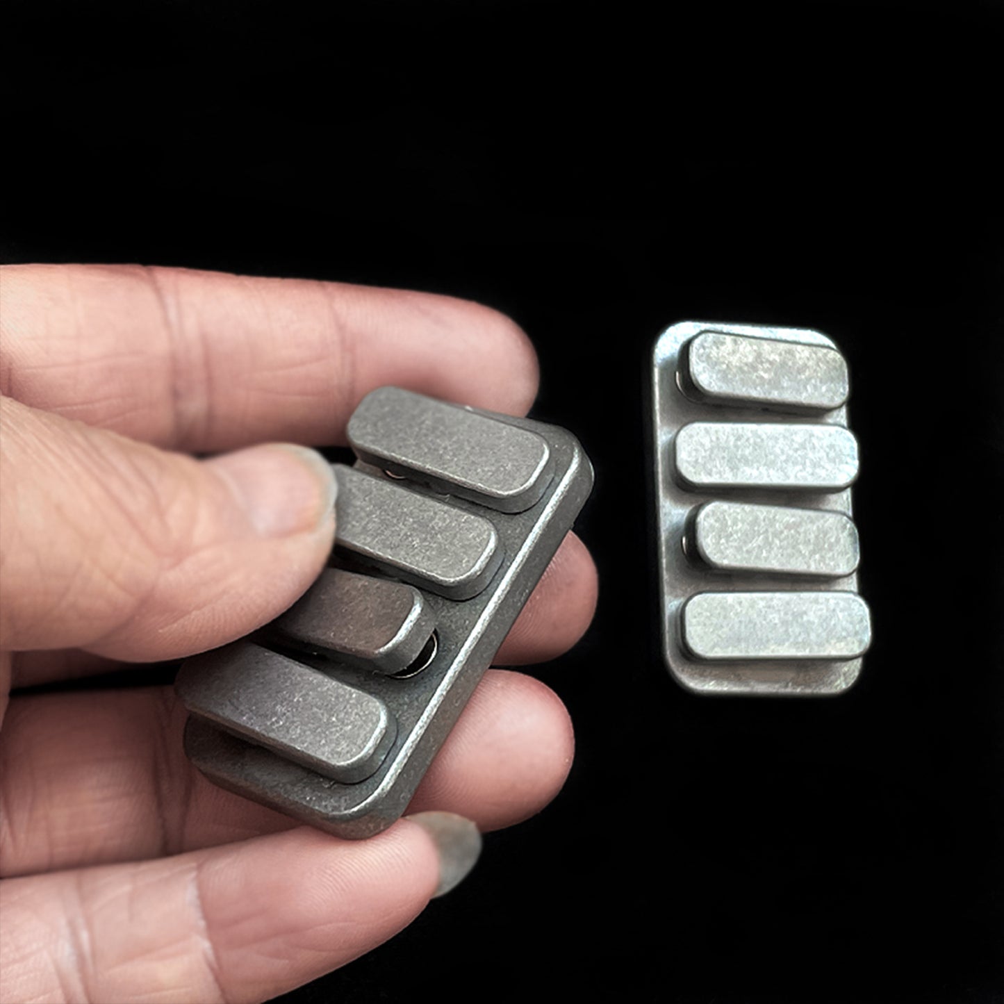 Titanium Alloy Piano Key Slider Fidget Toy | Premium EDC Stress Relief