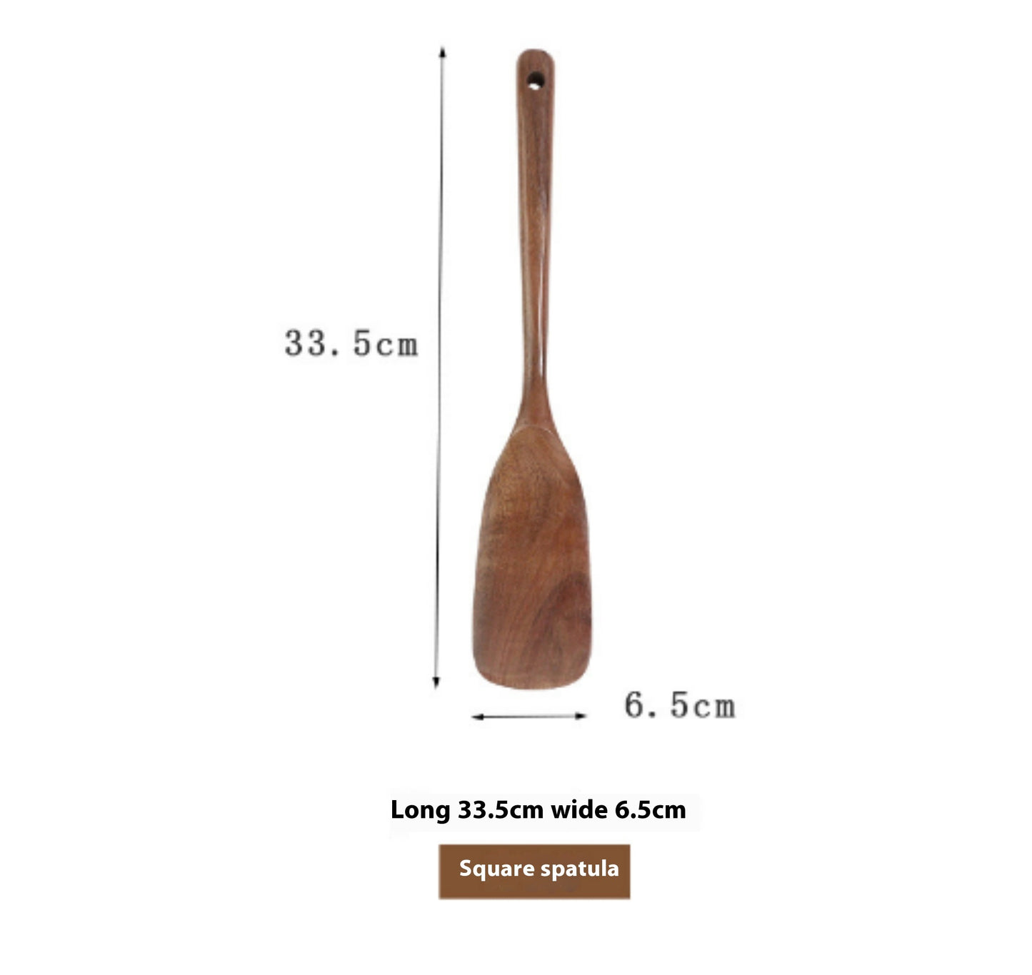 Natural Wood Kitchen Utensil Set
