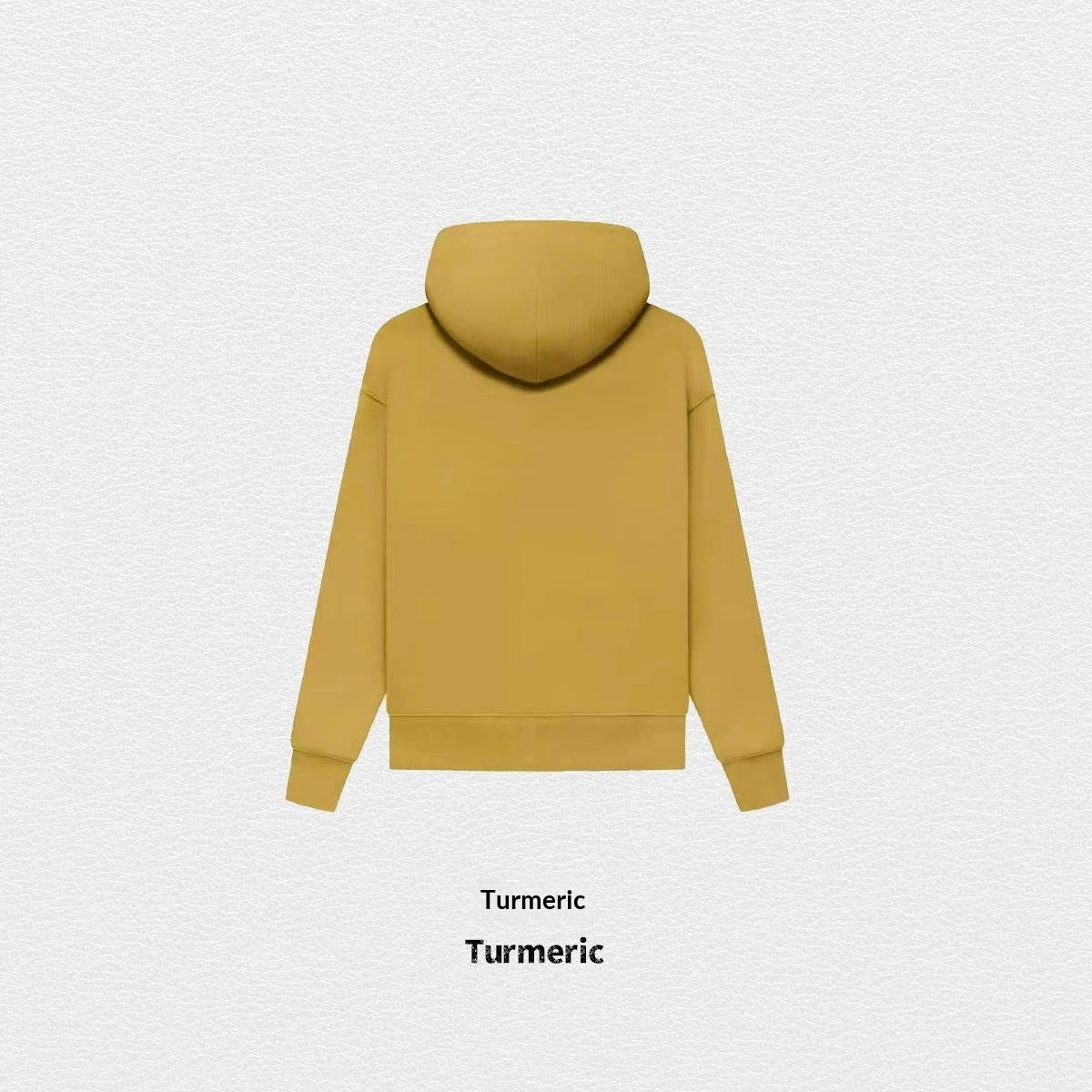 Women's Fleece-Lined Cotton Hoodie | Solid Colour Pullover Sweatshirt