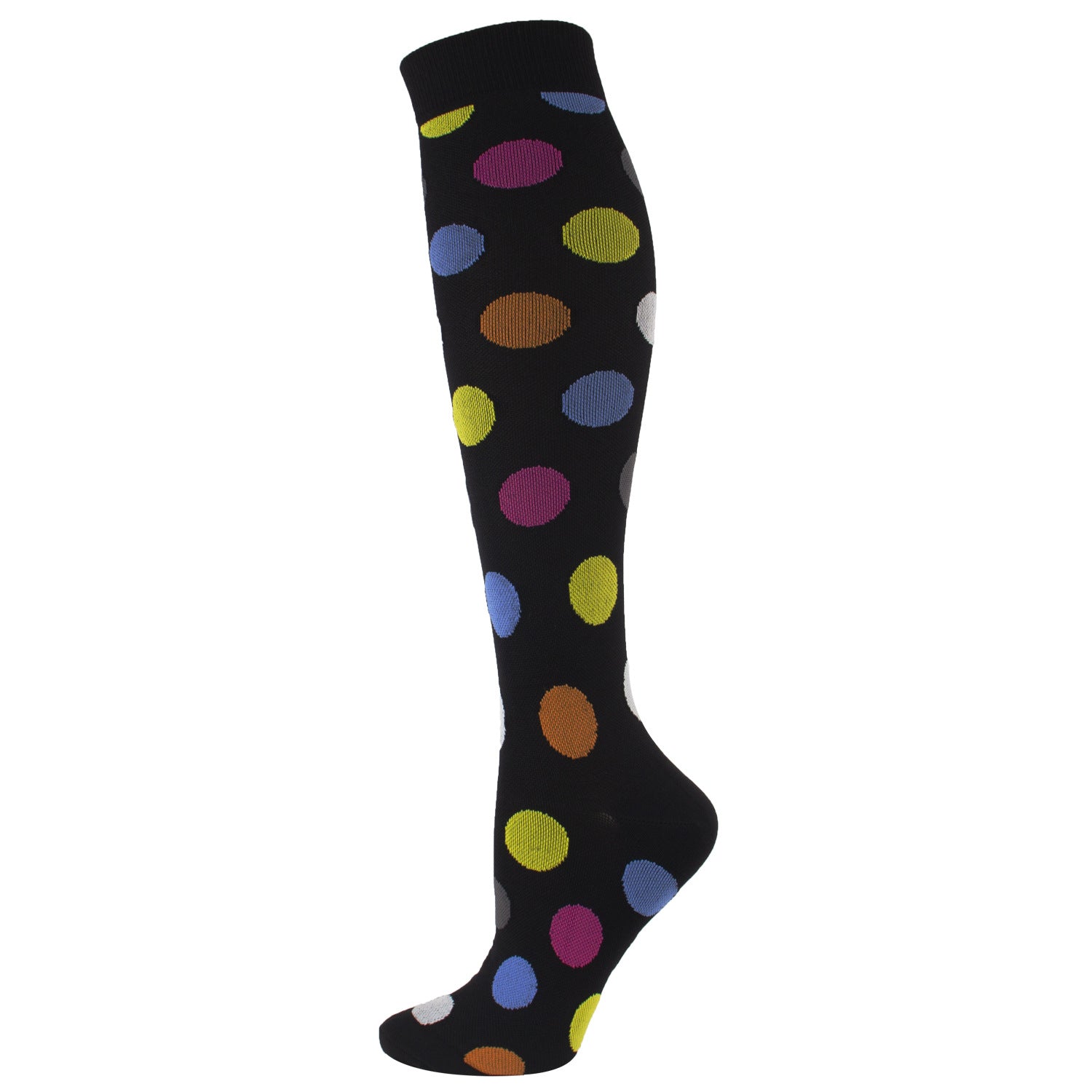 Nylon Novelty Pattern Calf Compression Socks 12 Designs S/M L/XL