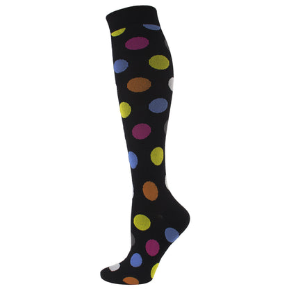 Nylon Novelty Pattern Calf Compression Socks 12 Designs S/M L/XL