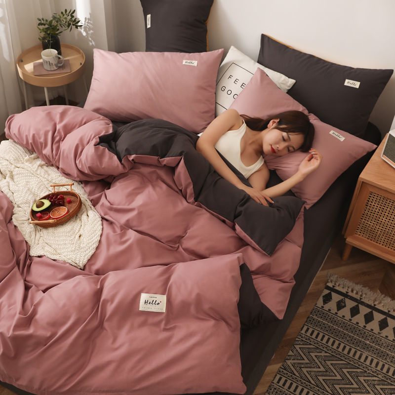 Brushed Polyester Duvet Cover Bedding Set | 13 Colours