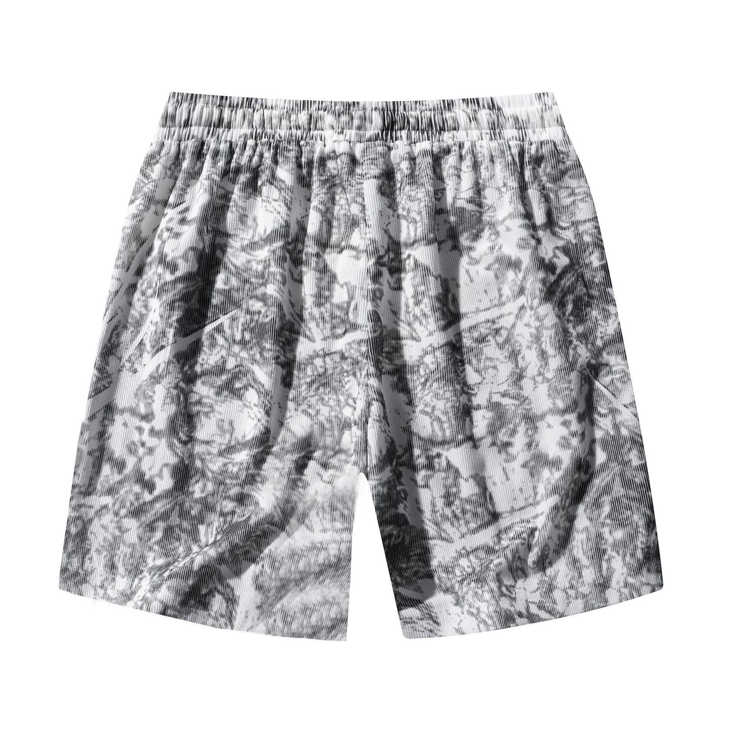 Men's Corduroy High-Waist Sports Shorts