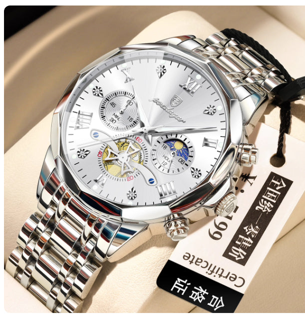 Men's Luminous Quartz Watch | Waterproof | 13 Dial & Case Styles