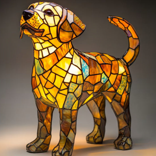 Animal Resin Night Light | Dog, Cat & Owl Designs