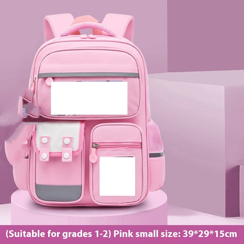 Kids' Premium Oxford School Backpack – Spine Protection & Waterproof