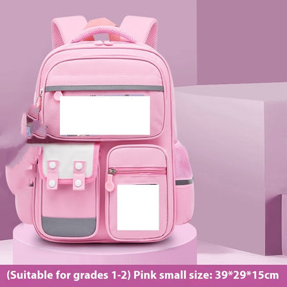 Kids' Premium Oxford School Backpack – Spine Protection & Waterproof